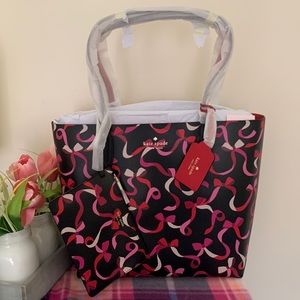 Nwt Kate spade other wrapping party reversible tote bag